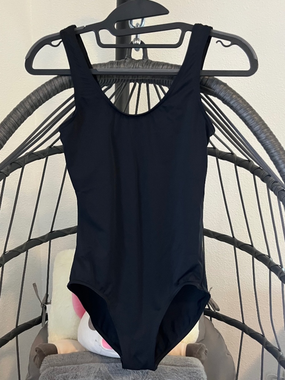 WEISSMAN Classic Black Tank Leotard Womens SA